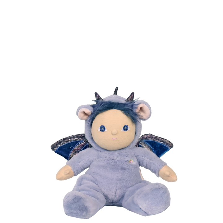 Olli Ella Rainbow Realm Dinky Dinkum Doll – Dusty Dragon (Limited Edition)