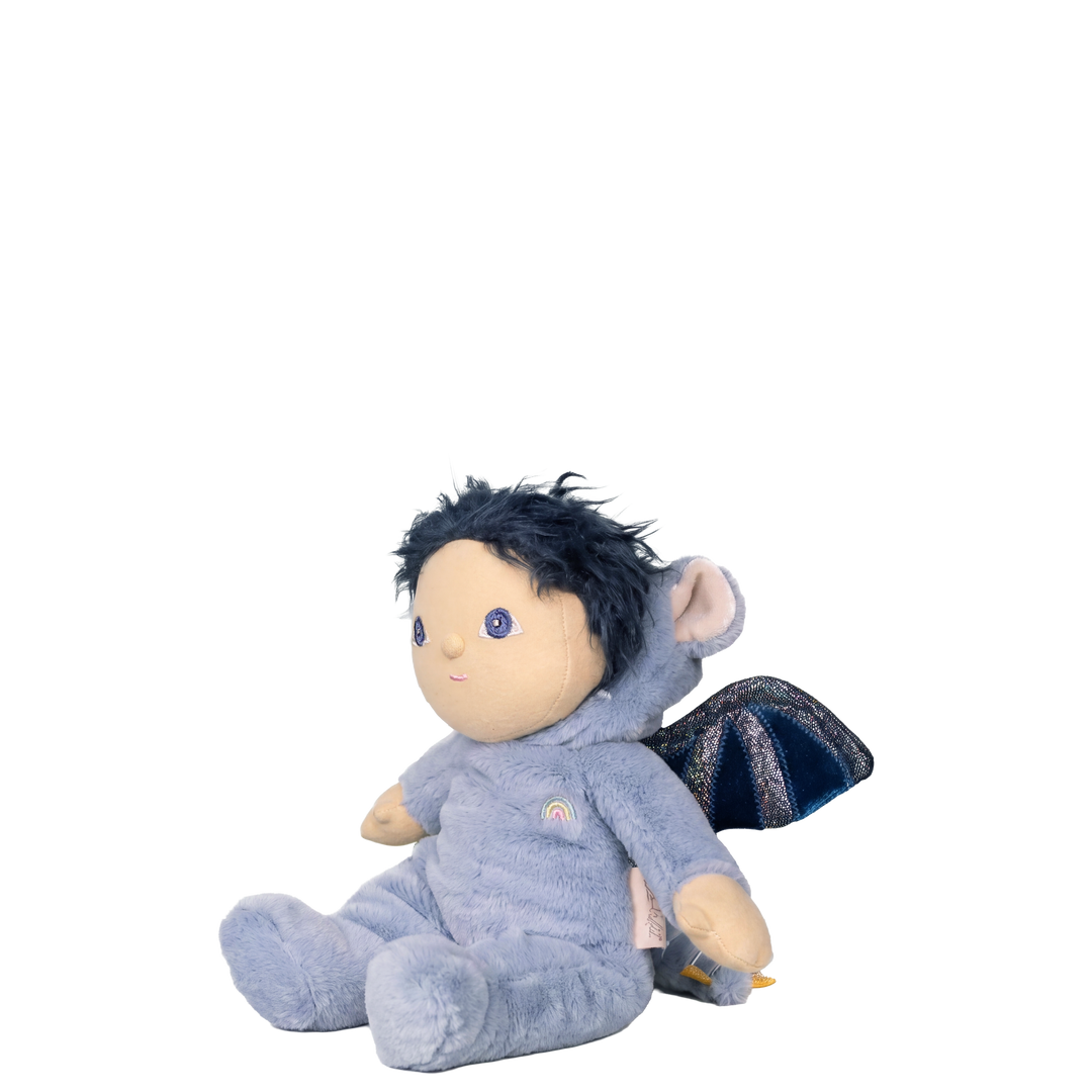 Olli Ella Rainbow Realm Dinky Dinkum Doll – Dusty Dragon (Limited Edition)