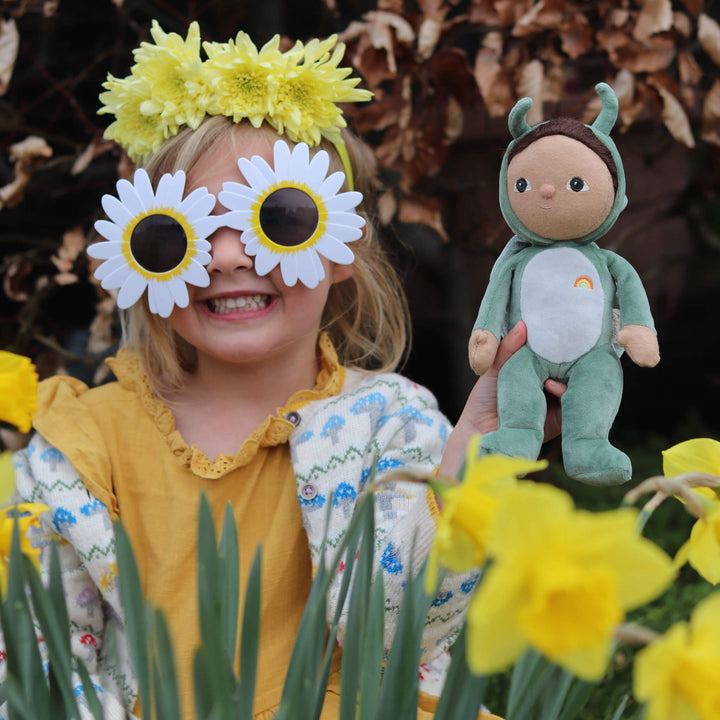 Olli Ella Backyard Buddies Dinky Dinkum Doll – Gideon Grasshopper