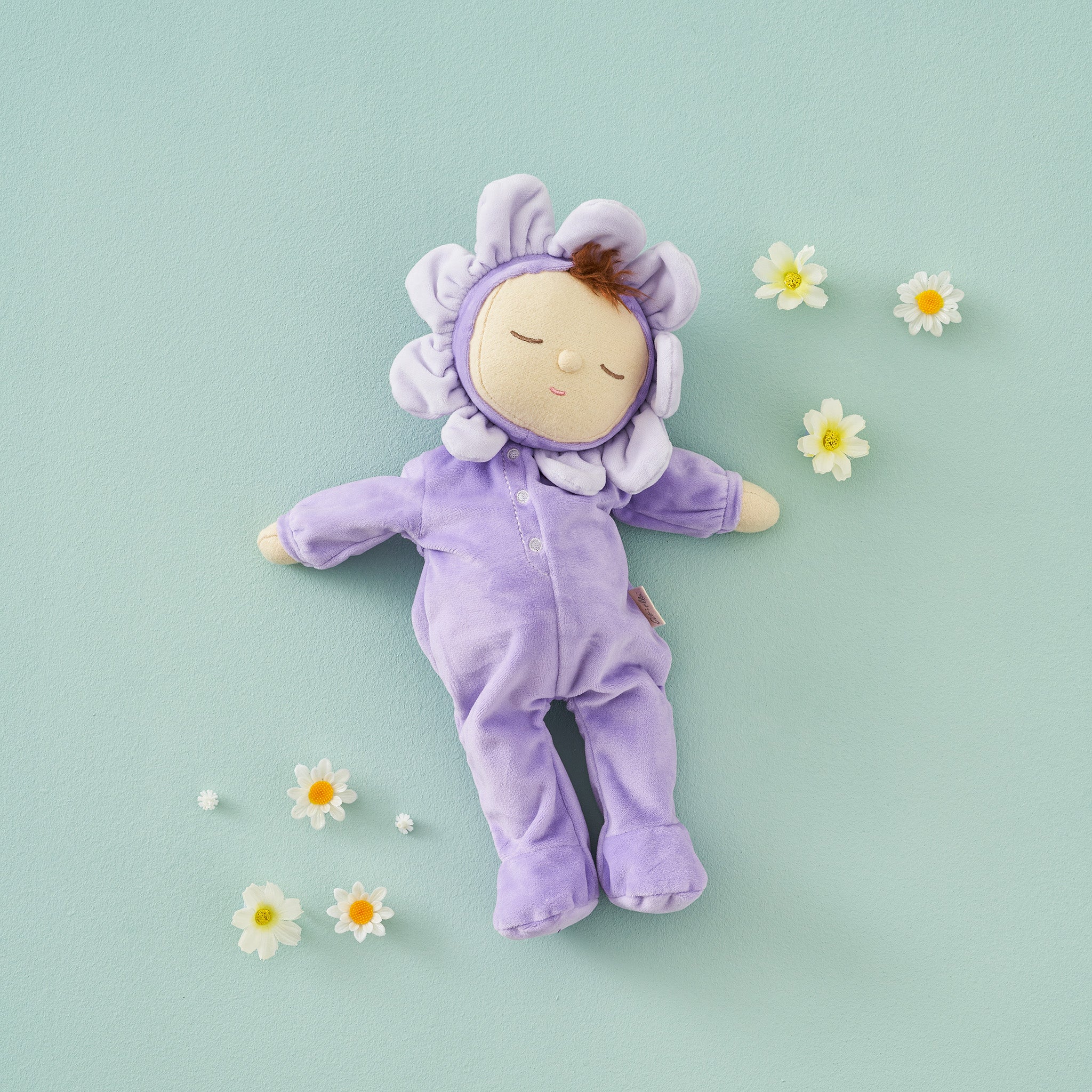 Olli Ella Petal Dozy Dinkum Doll – Pickle Lavender
