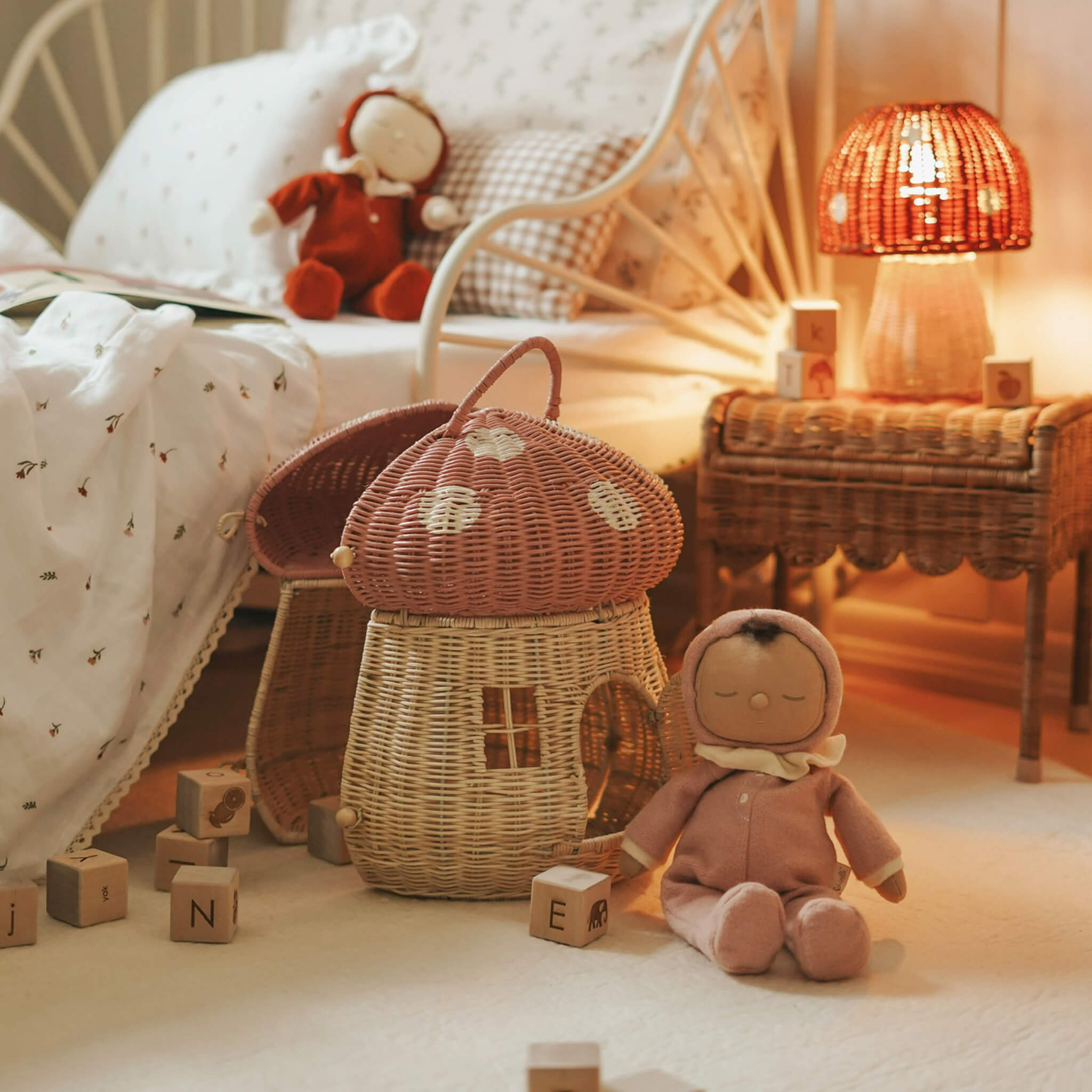 Olli Ella Dozy Dinkum Doll – Toadstool Pip