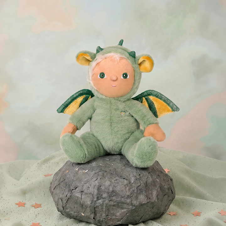 Olli Ella Rainbow Realm Dinky Dinkum Doll – Dax Dragon (Limited Edition)