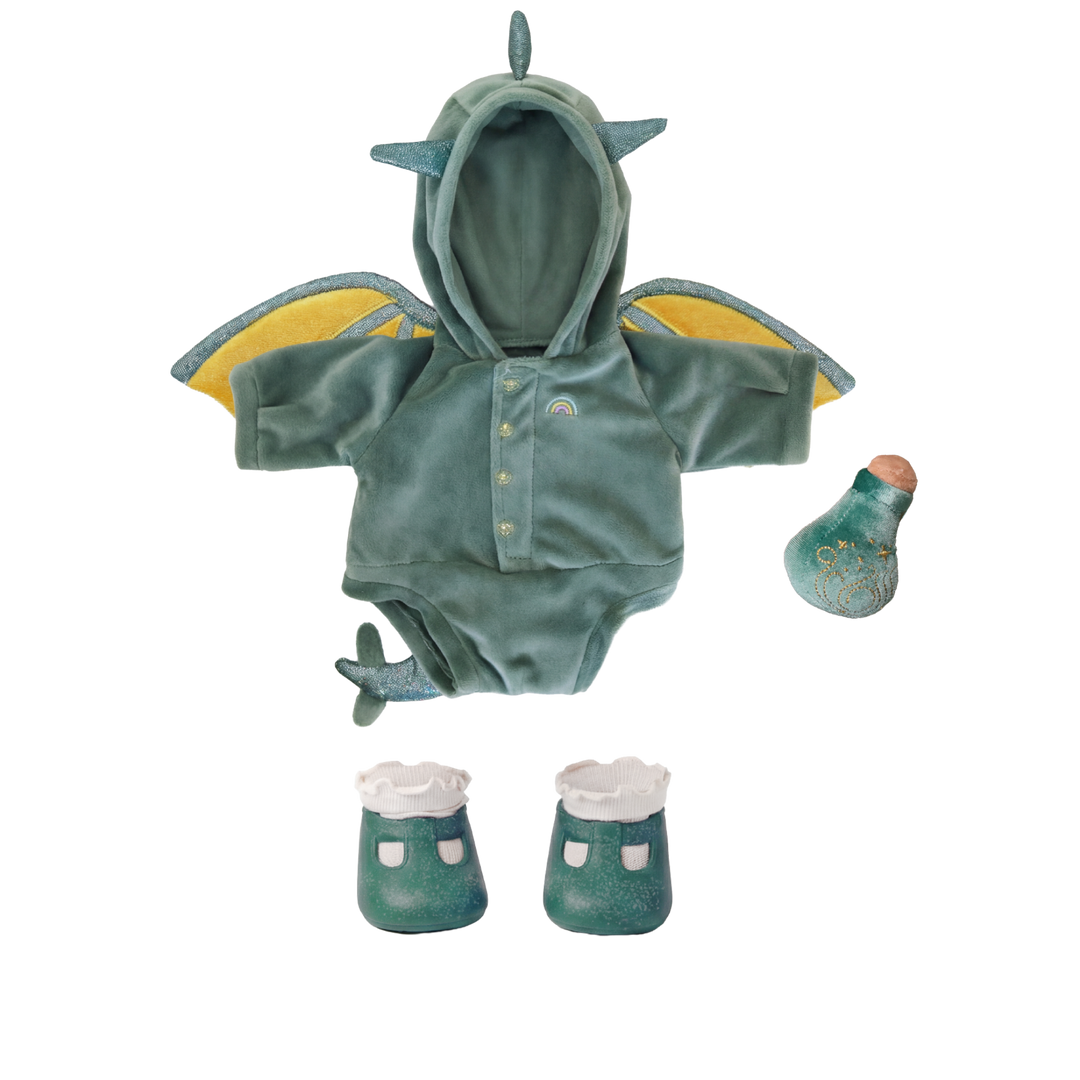 Olli Ella Dinkum Doll Dragon Outfit Set