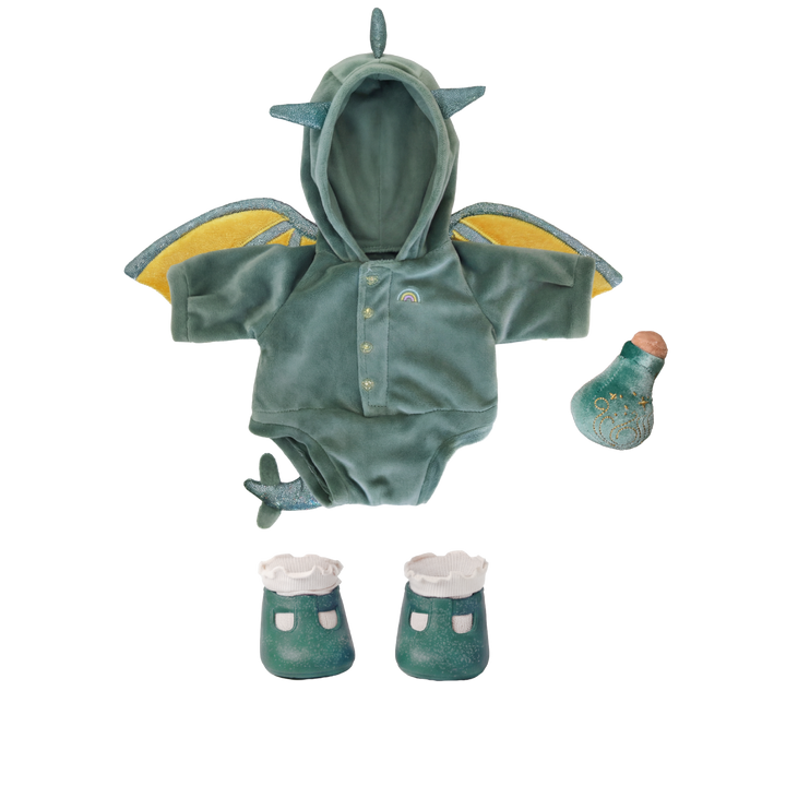 Olli Ella Dinkum Doll Dragon Outfit Set