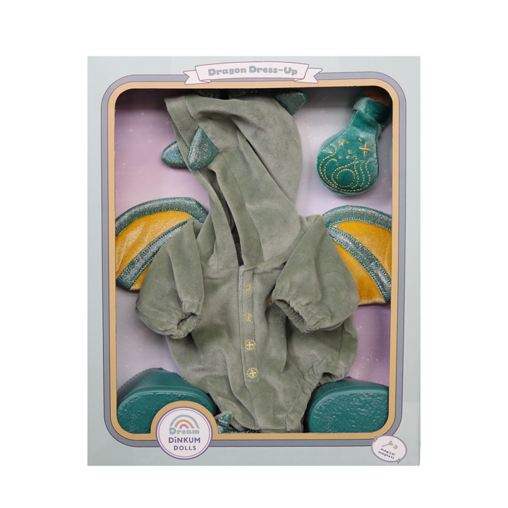 Olli Ella Dinkum Doll Dragon Outfit Set