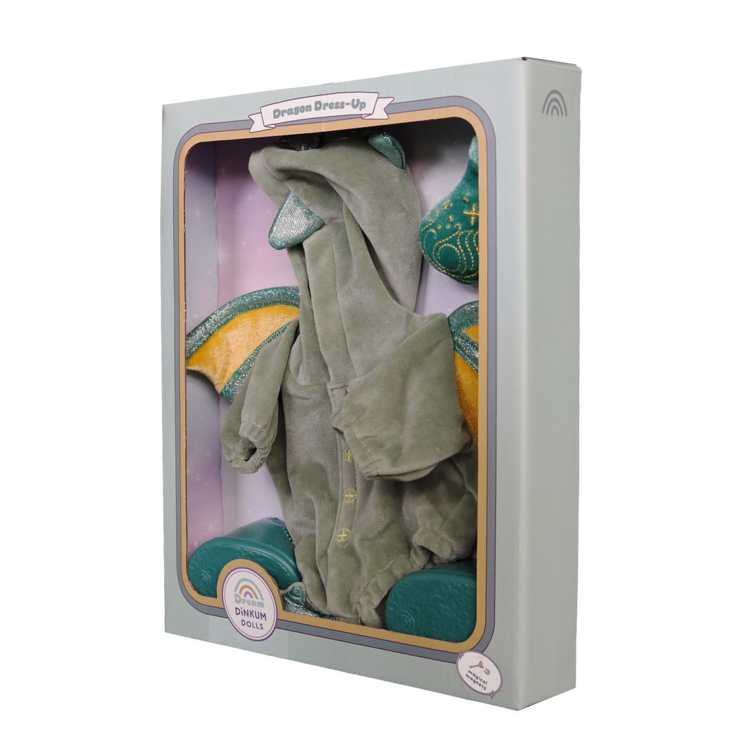 Olli Ella Dinkum Doll Dragon Outfit Set