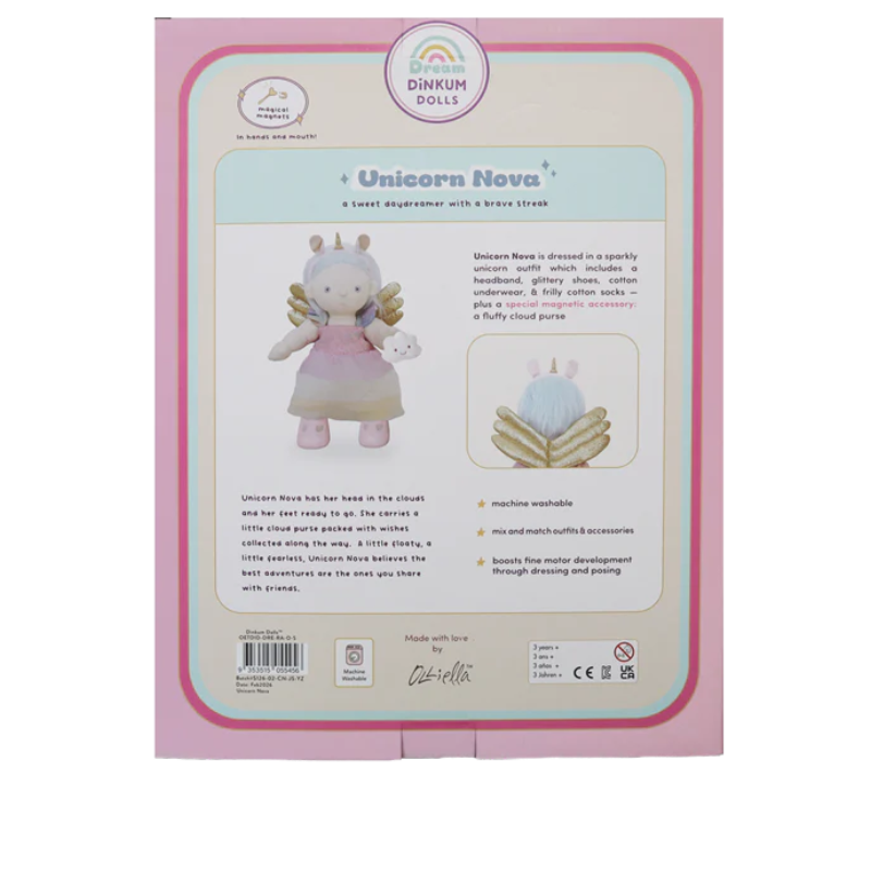 Olli Ella Dream Dinkum Doll – Unicorn Nova