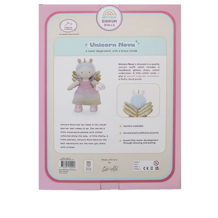 Olli Ella Dream Dinkum Doll – Unicorn Nova