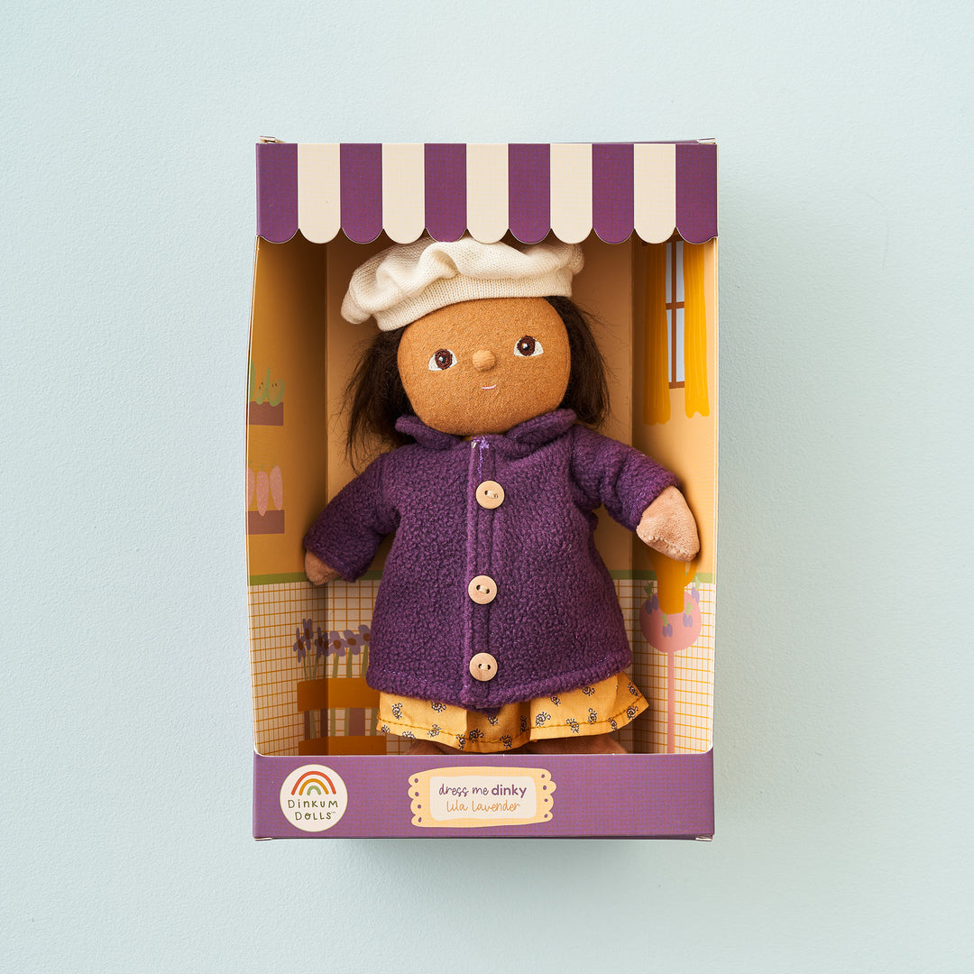 Olli Ella Dress Me Dinky Dinkum – Lila Lavender