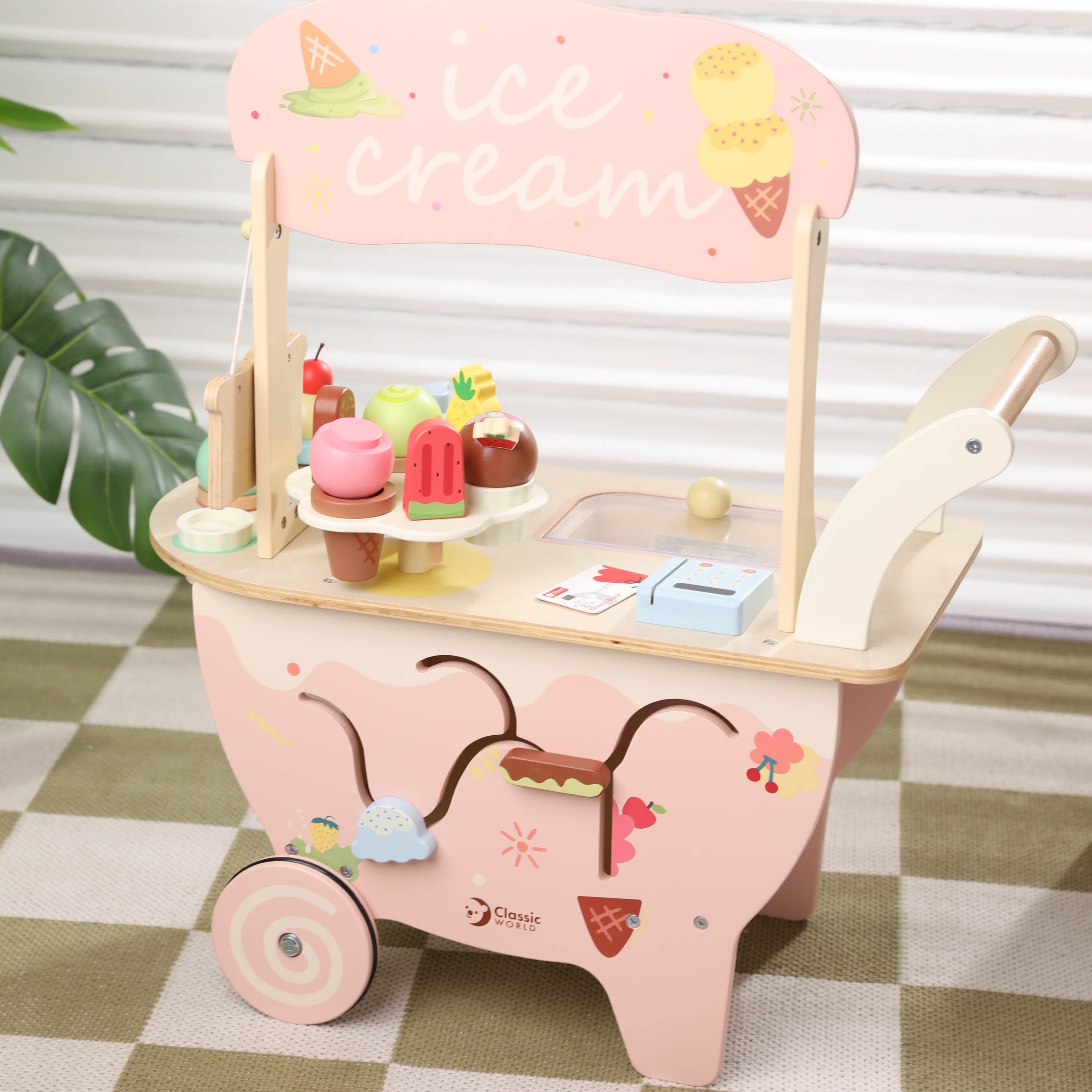 Classic World Ice Cream Cart