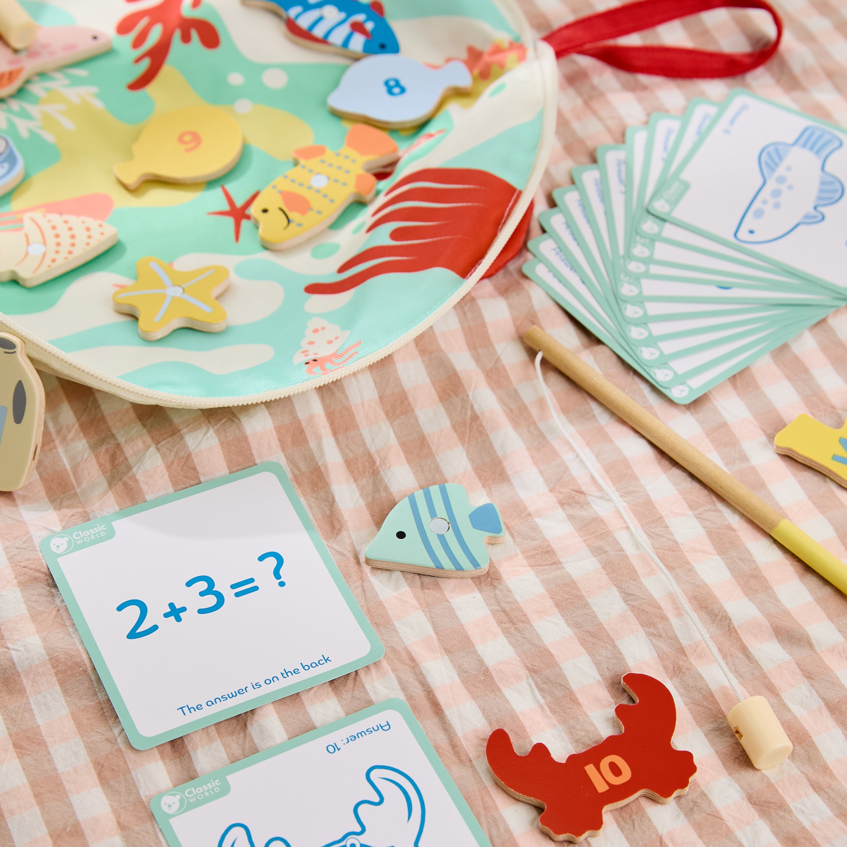 Classic World Eco-Friendly Fishing Game