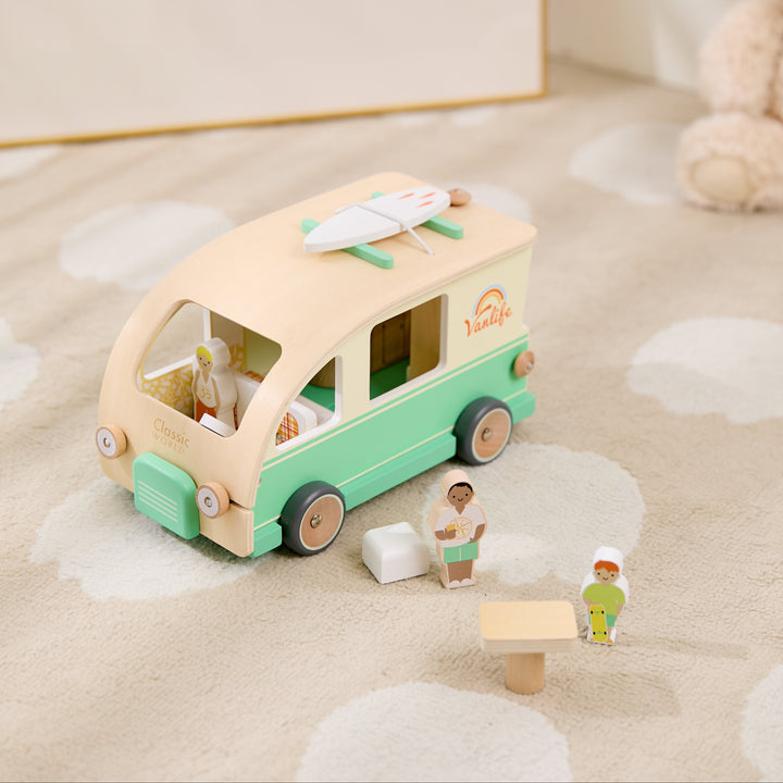 Classic World Wooden Camper Van