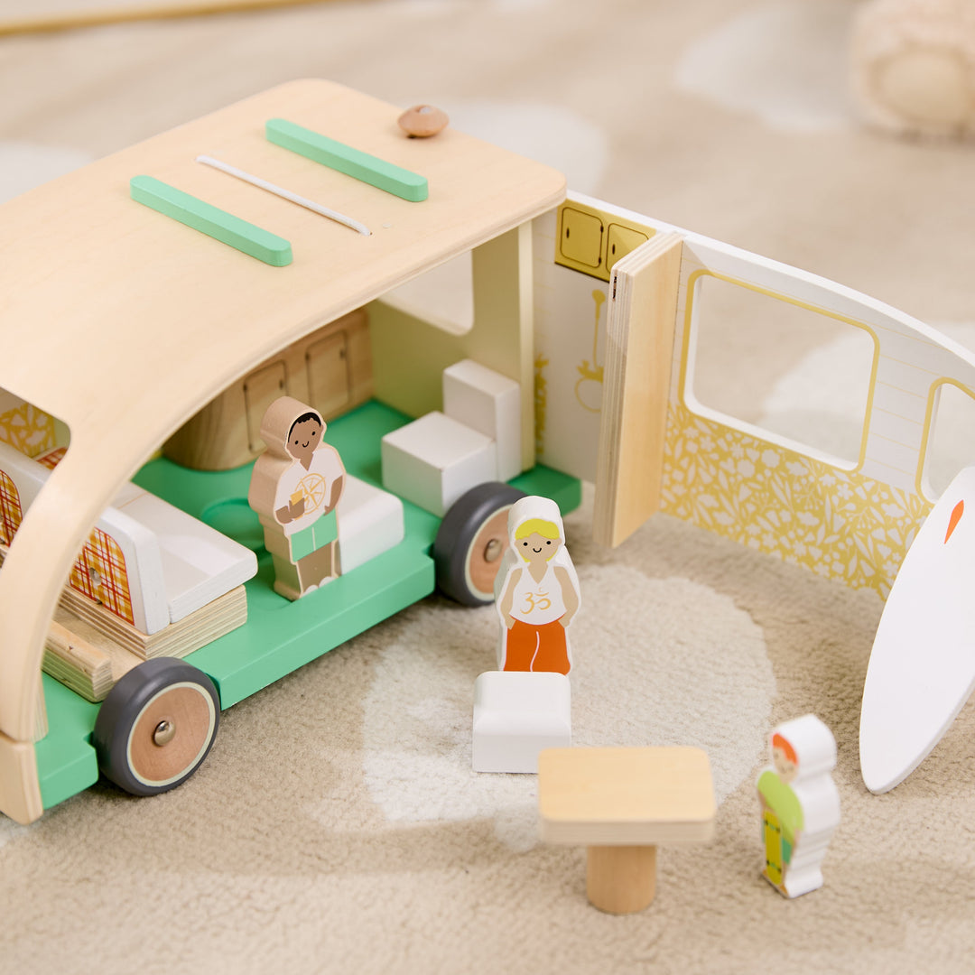 Classic World Wooden Camper Van