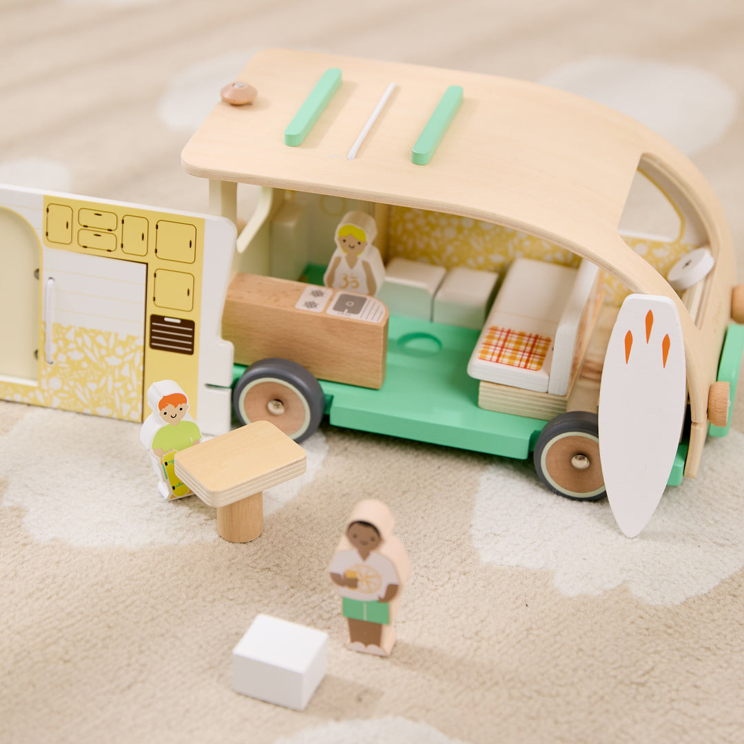 Classic World Wooden Camper Van