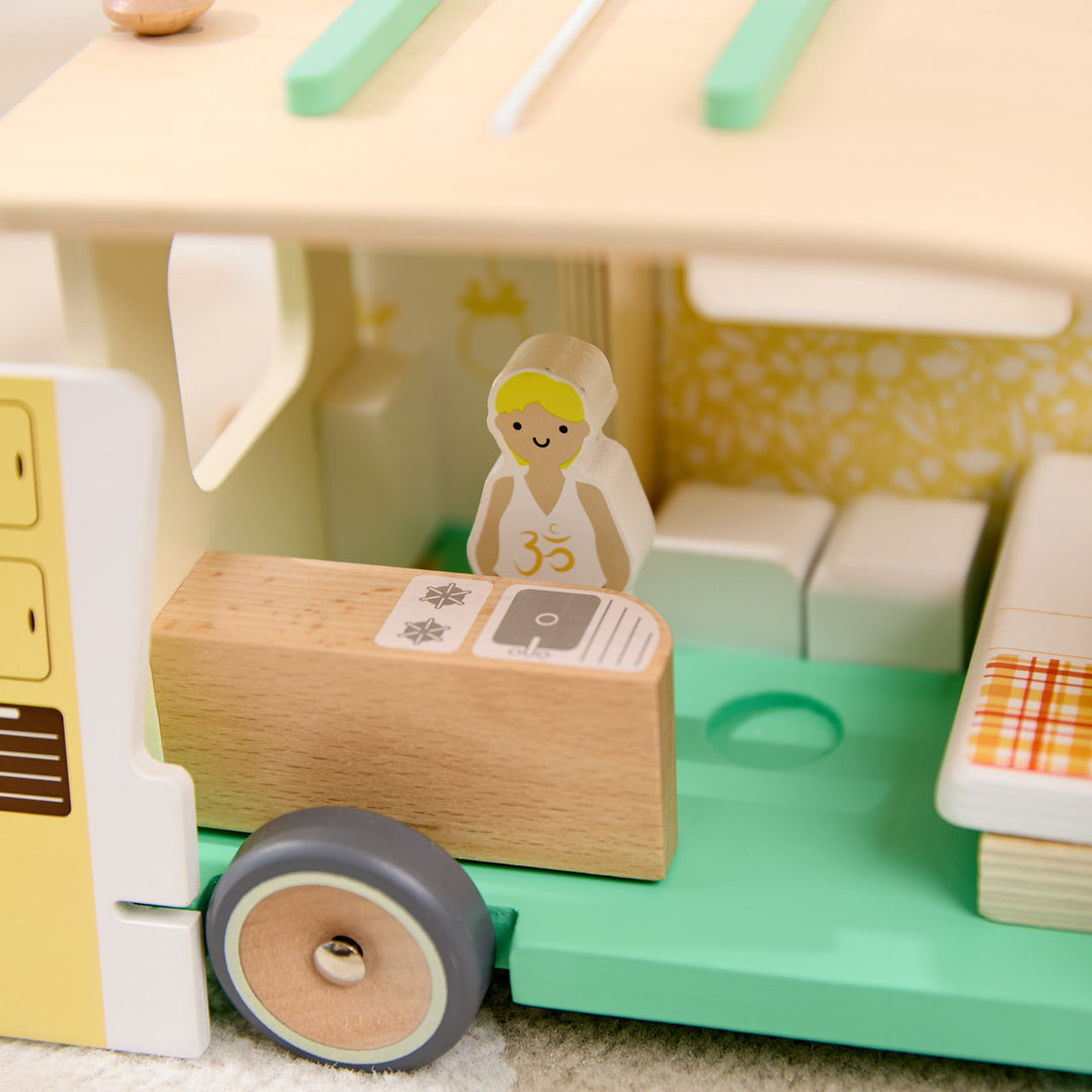 Classic World Wooden Camper Van
