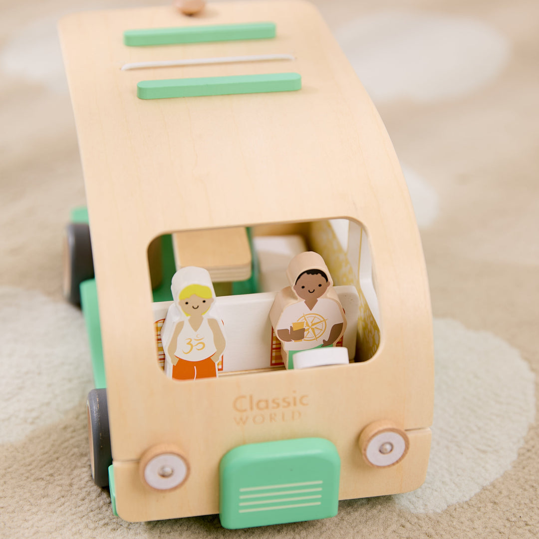Classic World Wooden Camper Van