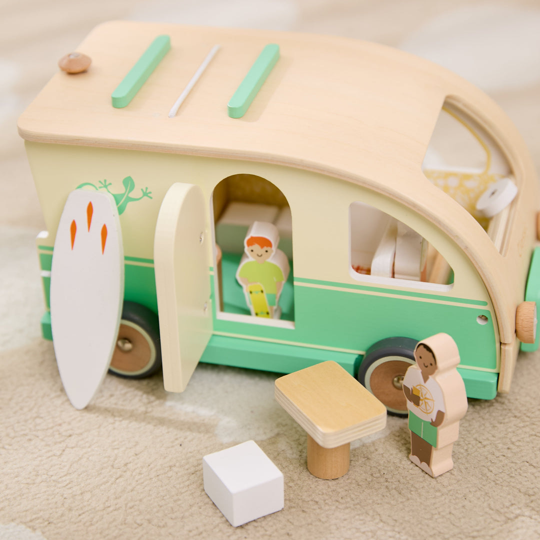 Classic World Wooden Camper Van