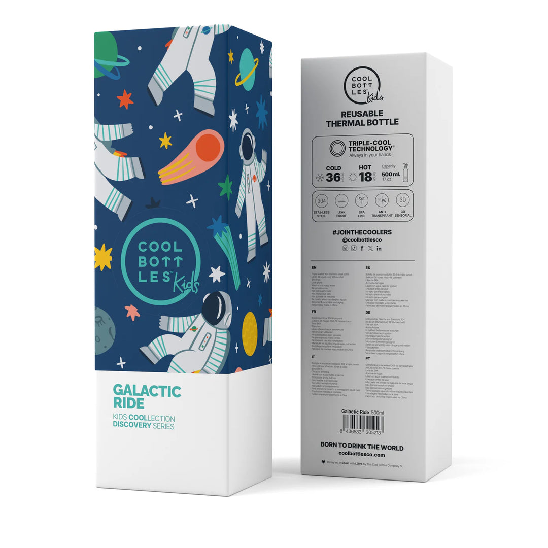 Cool Bottles™ Kids Discovery Series – Galactic Ride (500 ml)