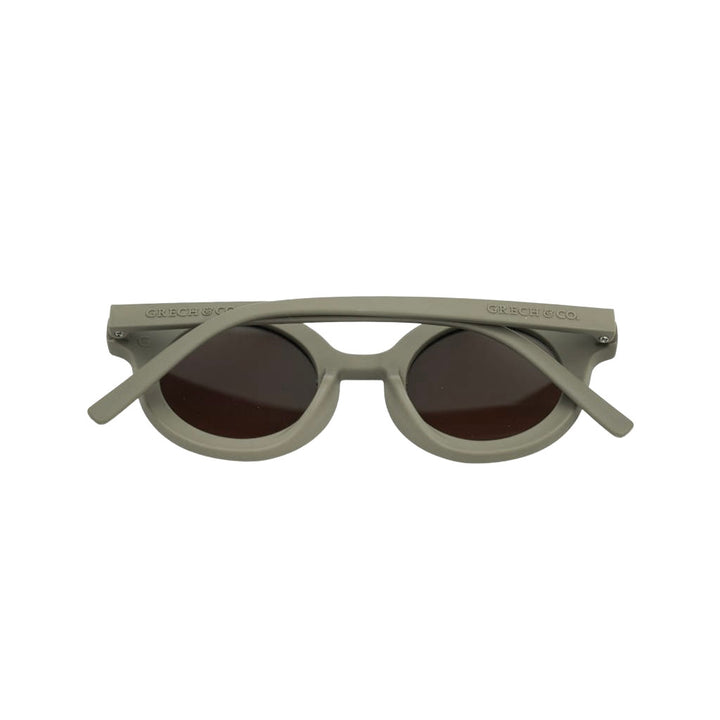 Grech &amp; Co. Round Sustainable Sunglasses – Storm