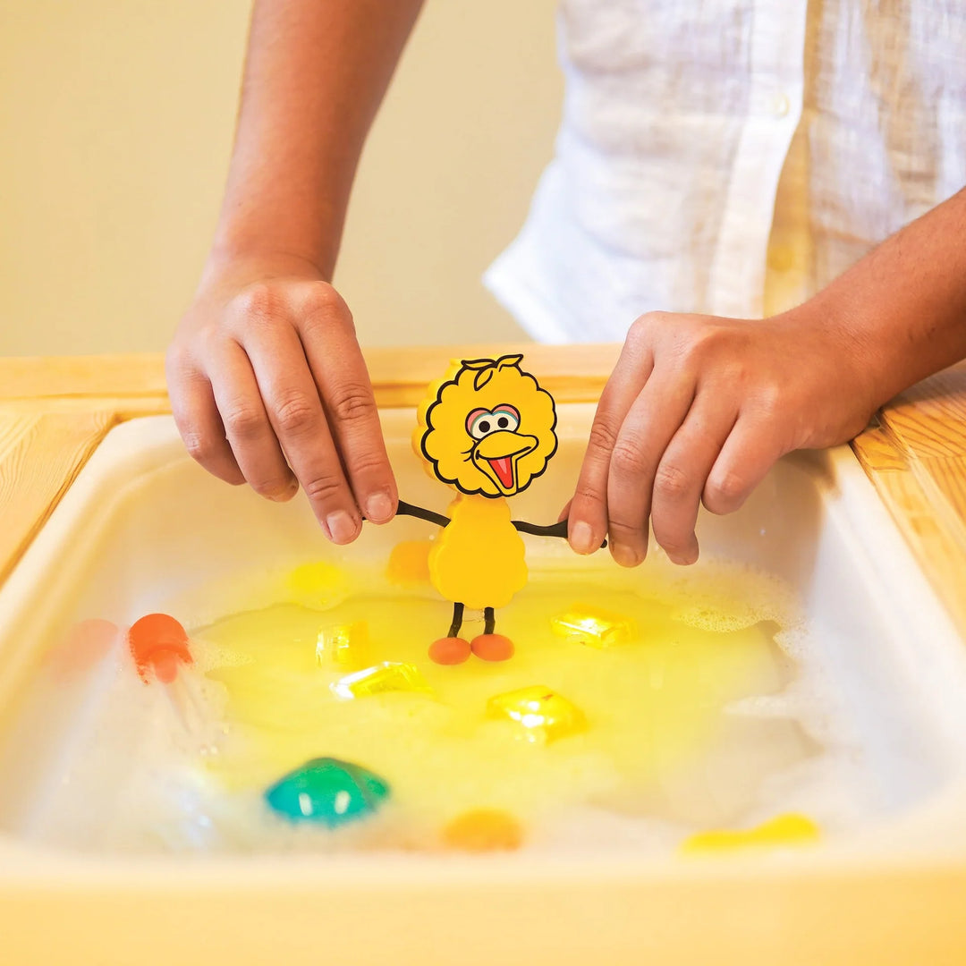 Glo Pals® Sesame Street Water Activated Light-Up Sensory Toys – Big Bird
