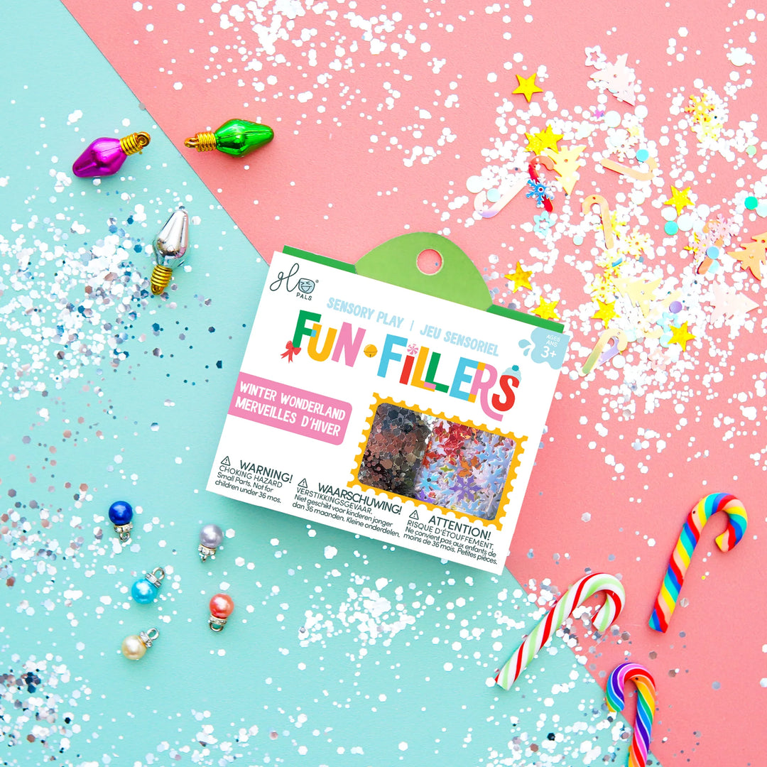 Glo Pals® Sensory Play Fun Fillers Pack – Winter Wonderland (Christmas Edition)