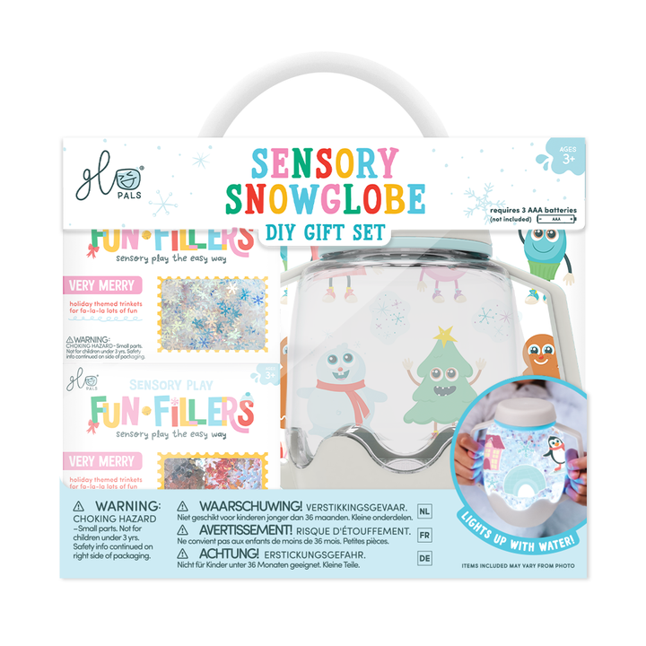 Glo Pals® DIY Sensory Play Gift Set – Snowglobe