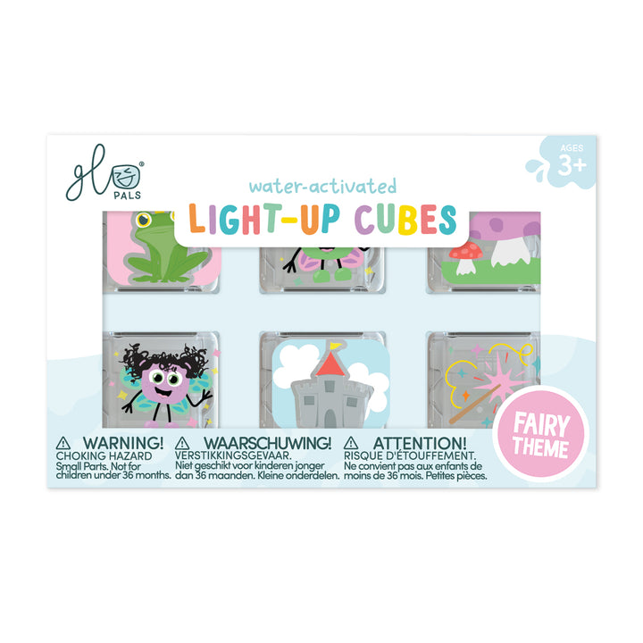 Glo Pals® Water Activated Light-Up Cubes – Limited Edition Fairy (6 Pack)