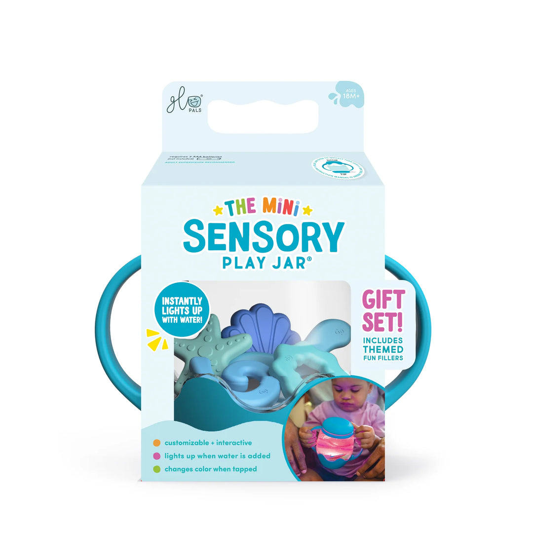 Glo Pals® The Mini Water Activated Sensory Play Jar Gift Set – Blue Lagoon