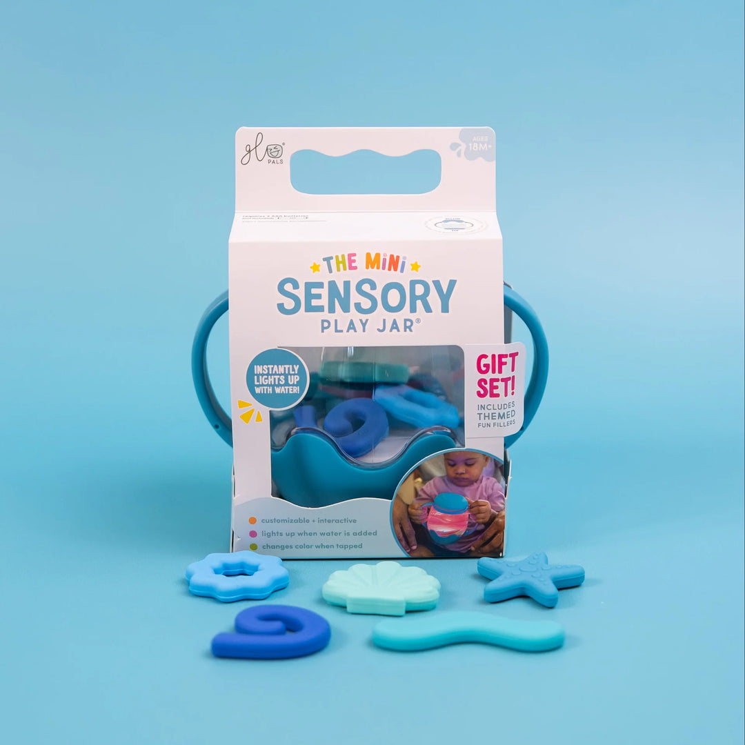 Glo Pals® The Mini Water Activated Sensory Play Jar Gift Set – Blue Lagoon