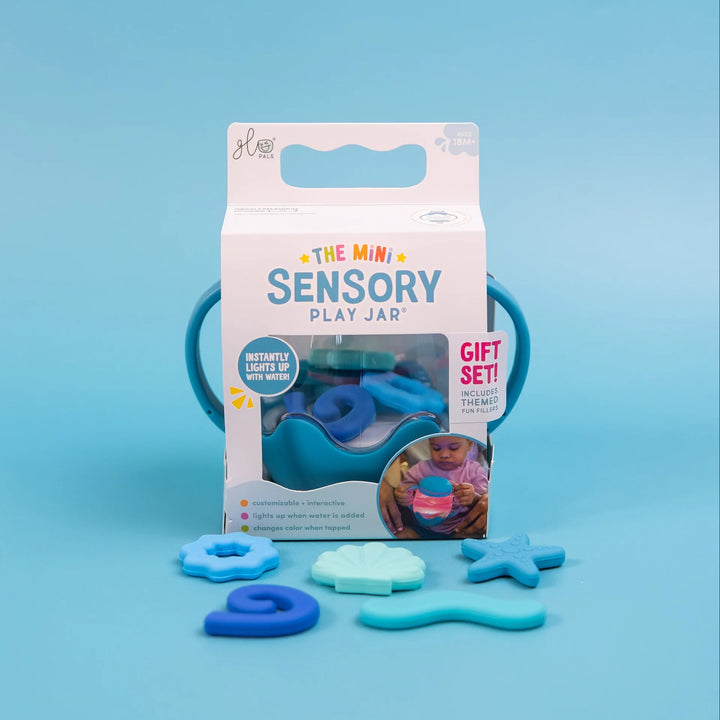 Glo Pals® The Mini Water Activated Sensory Play Jar Gift Set – Blue Lagoon