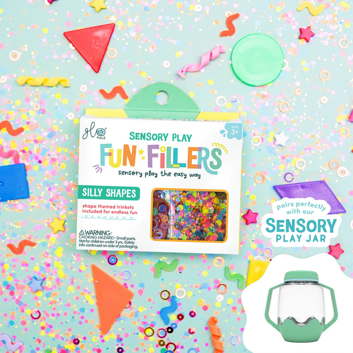 Glo Pals® Sensory Play Fun Fillers Pack – Silly Shapes