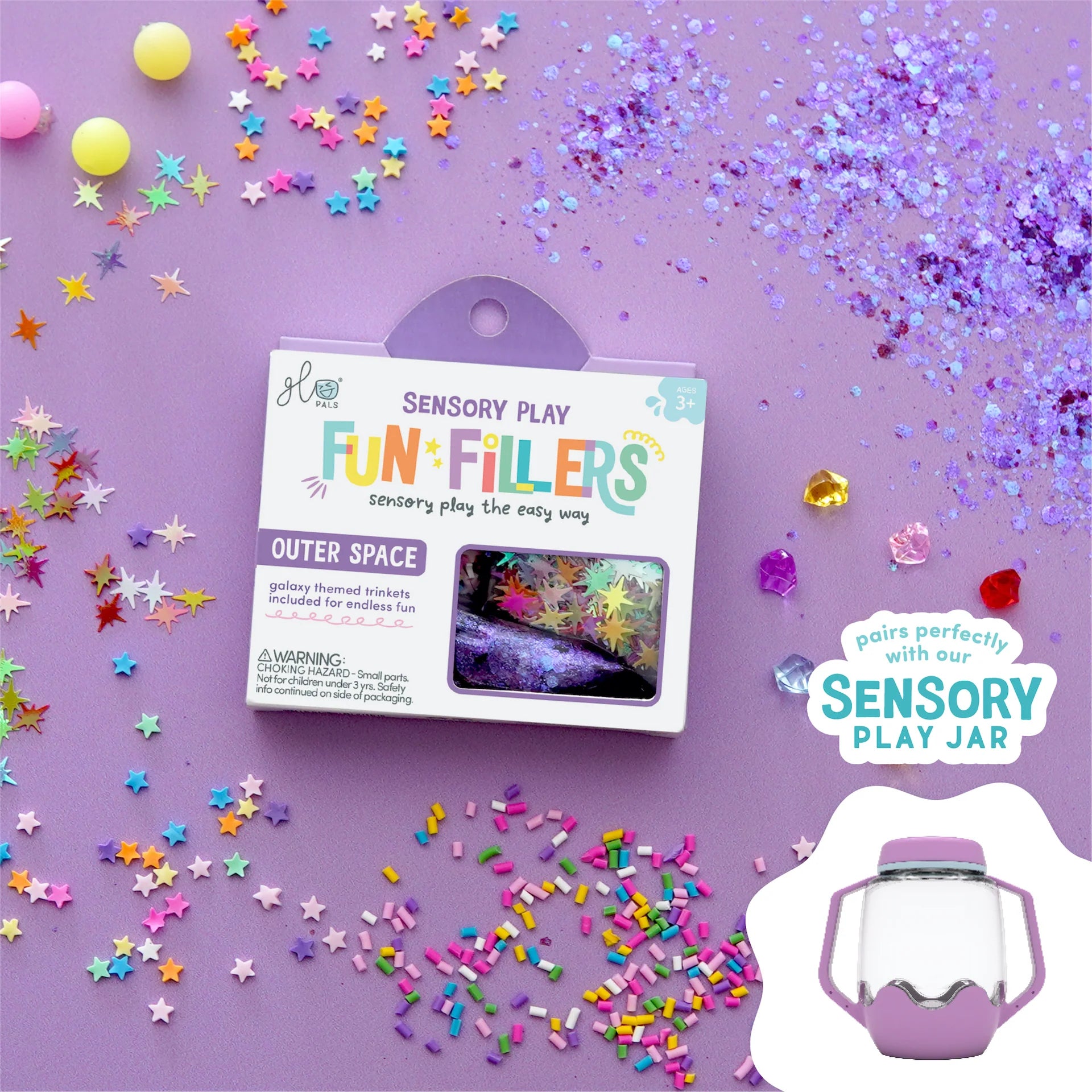 Glo Pals® Sensory Play Fun Fillers Pack – Outer Space