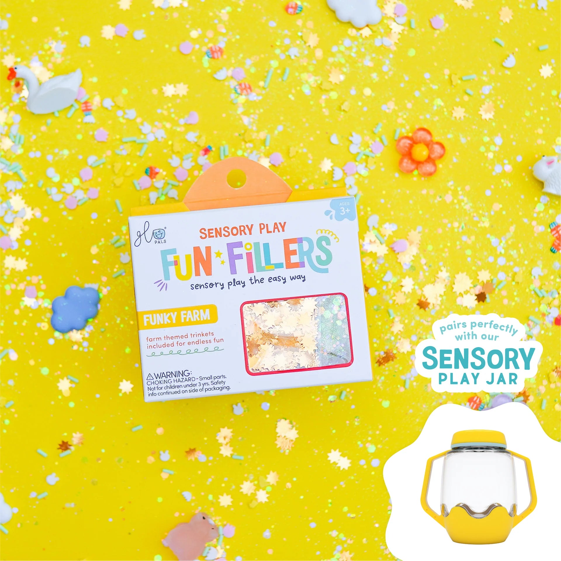 Glo Pals® Sensory Play Fun Fillers Pack – Funky Farm