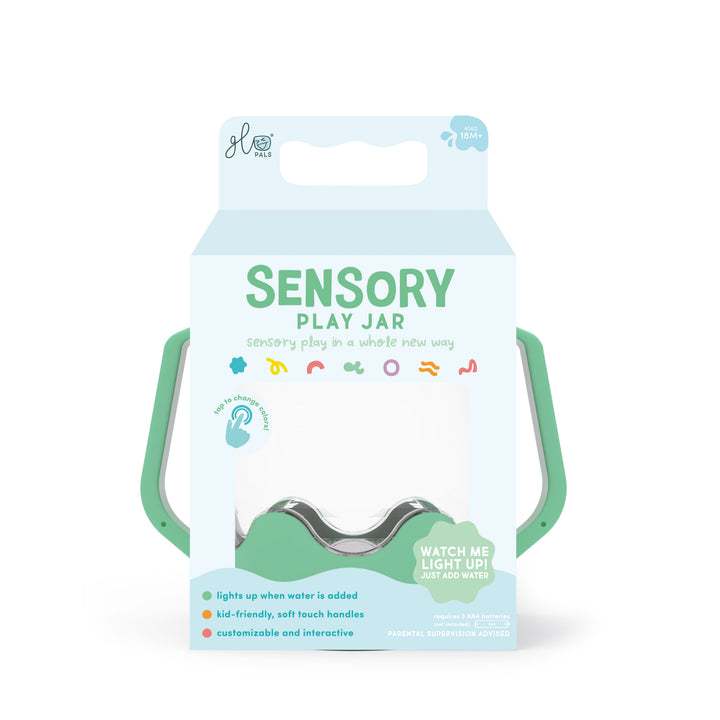 Glo Pals® Water Activated Sensory Play Jar – Lucky Charm