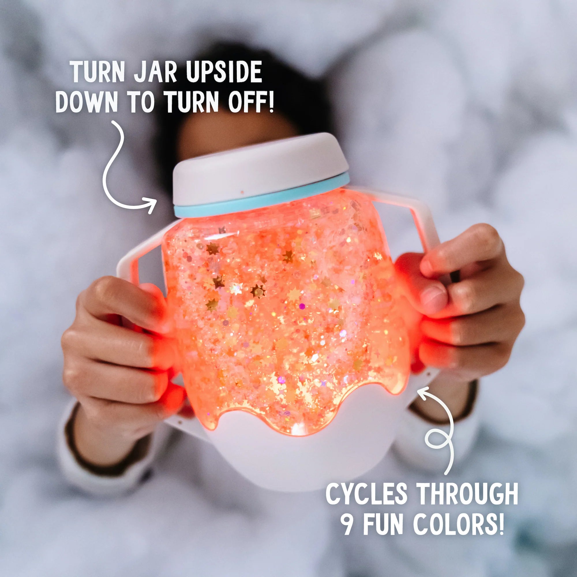 Glo Pals® Water Activated Sensory Play Jar – Cozy Cloud