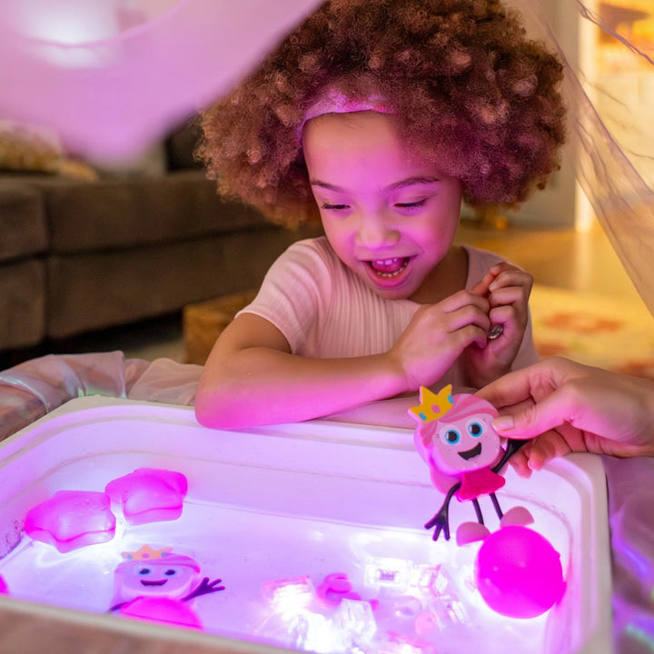 Glo Pals® Water Activated Light-Up Cubes – Princess Ida (4 Pack)