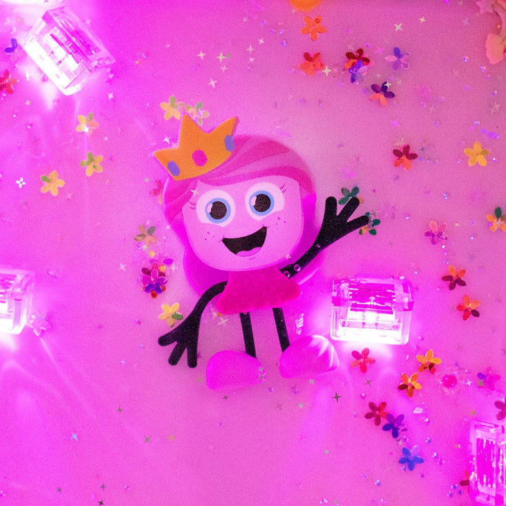 Glo Pals® Water Activated Light-Up Sensory Toys – Princess Ida