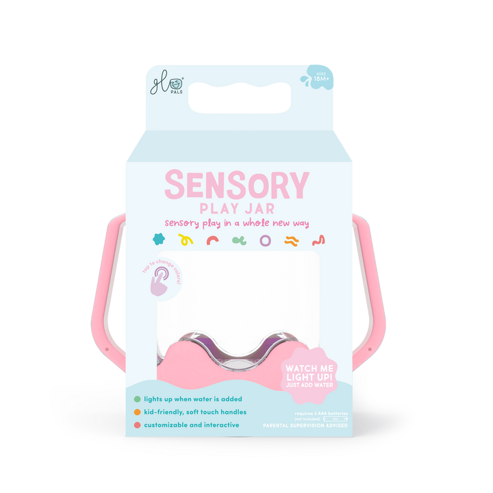 Glo Pals® Water Activated Sensory Play Jar – Bubblegum