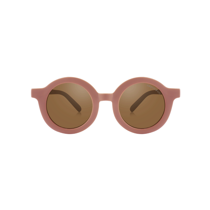 Grech &amp; Co. Round Sustainable Sunglasses – Sunset