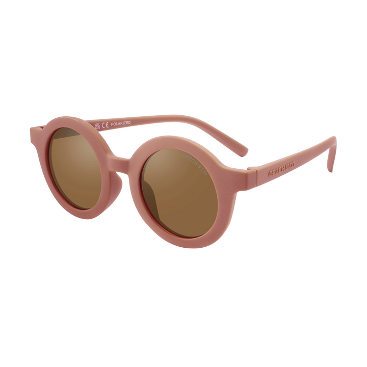 Grech &amp; Co. Round Sustainable Sunglasses – Sunset