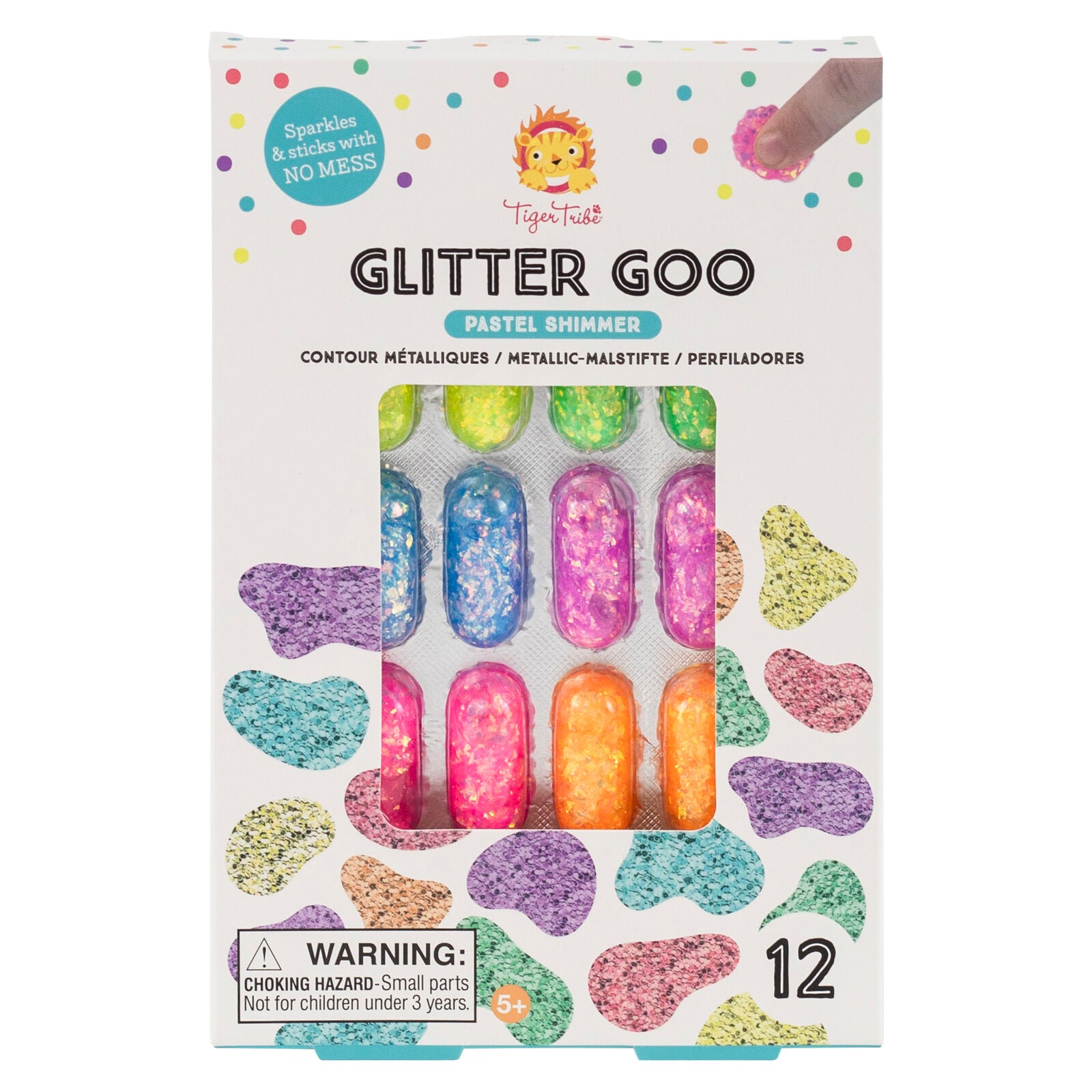 Tiger Tribe Glitter Goo – Pastel Shimmer