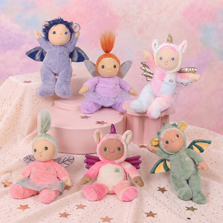 Olli Ella Rainbow Realm Dinky Dinkum Doll – Dax Dragon (Limited Edition)