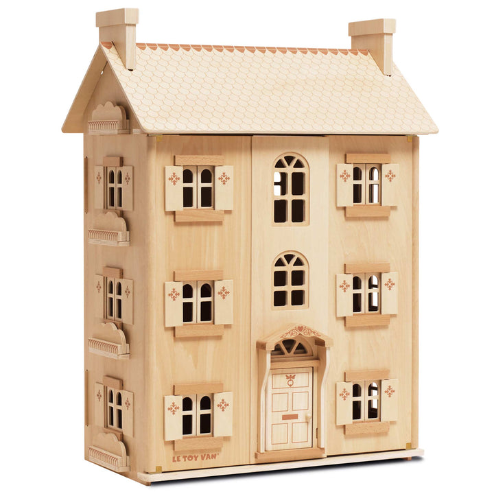 Le Toy Van Natural Wood Dollhouse – The Grand