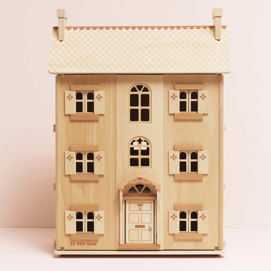 Le Toy Van Natural Wood Dollhouse – The Grand
