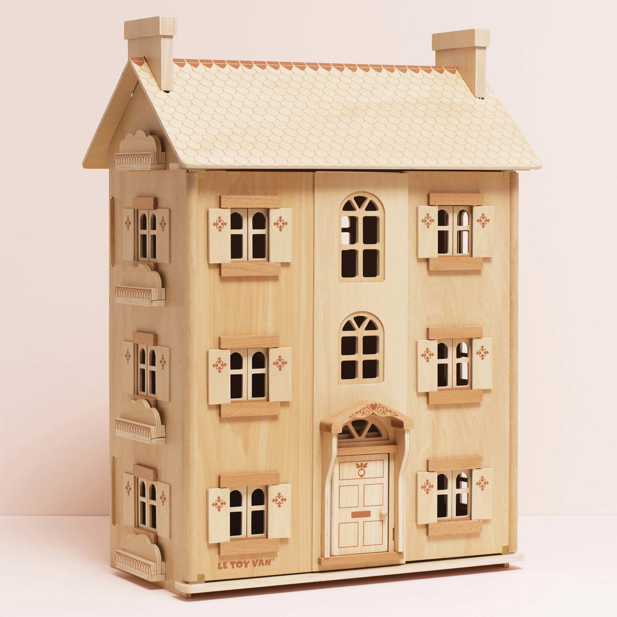 Le Toy Van Natural Wood Dollhouse – The Grand