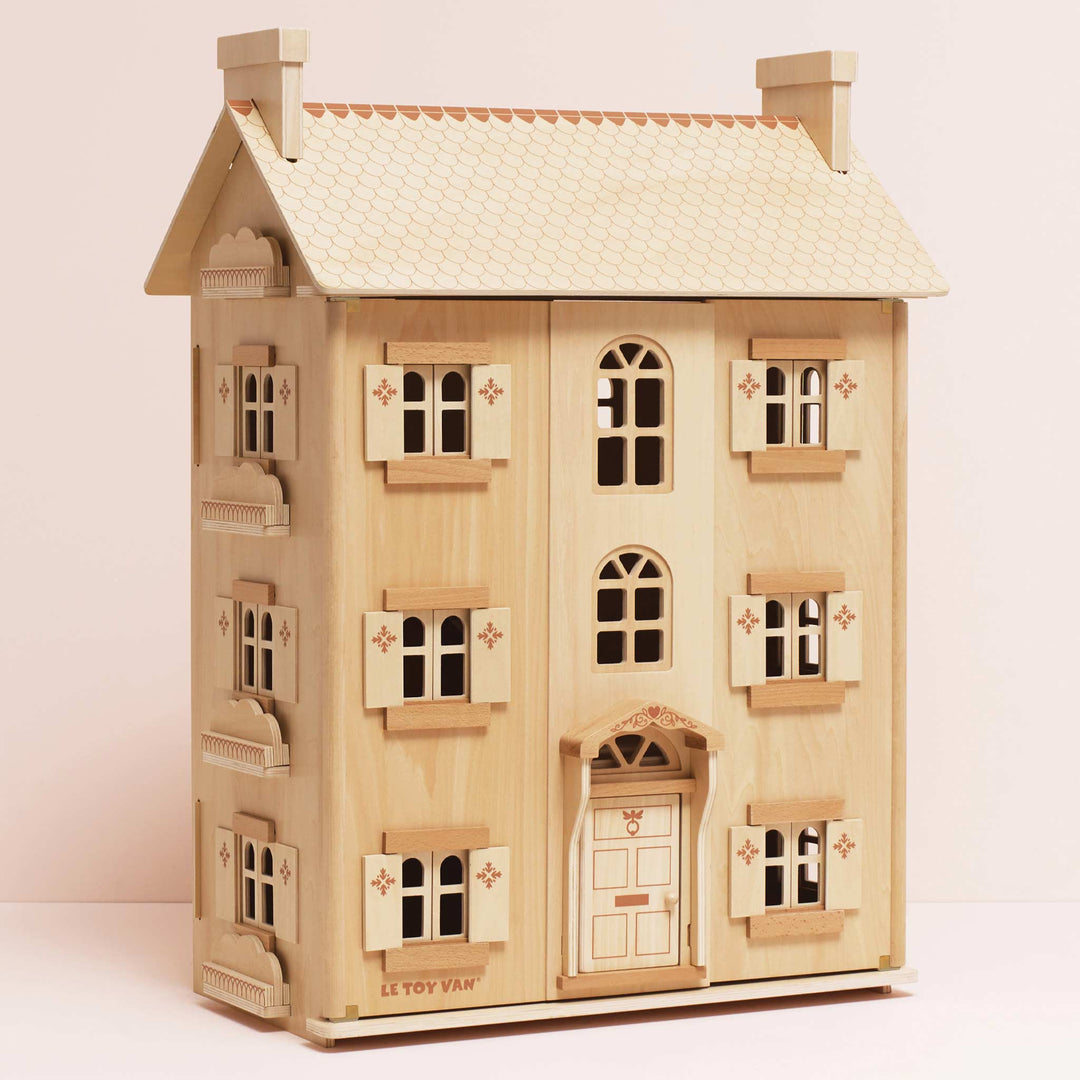 Le Toy Van Natural Wood Dollhouse – The Grand
