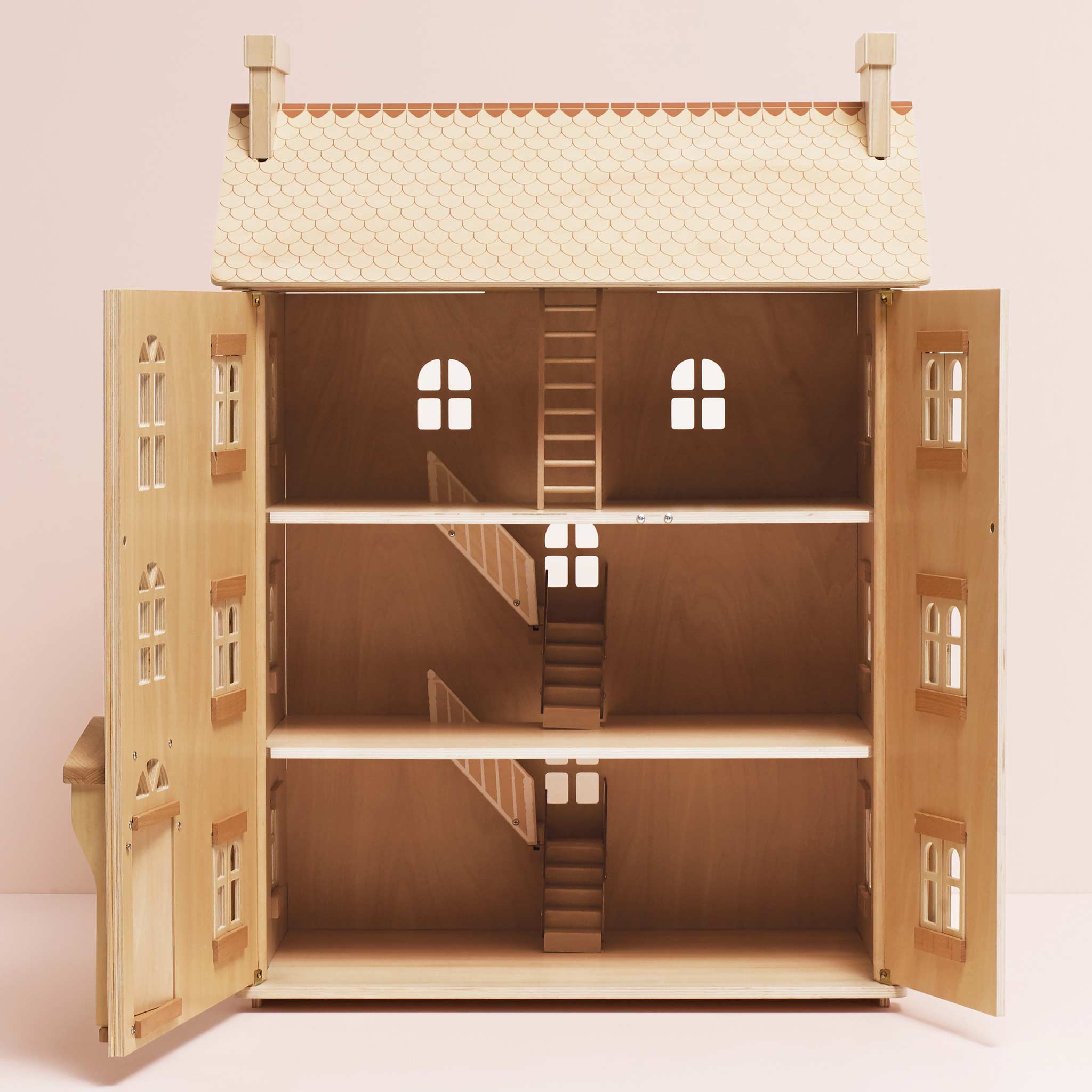 Le Toy Van Natural Wood Dollhouse – The Grand