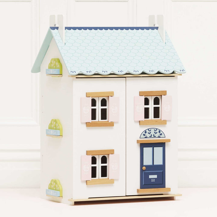 Le Toy Van Wooden Dollhouse – Bluebelle House