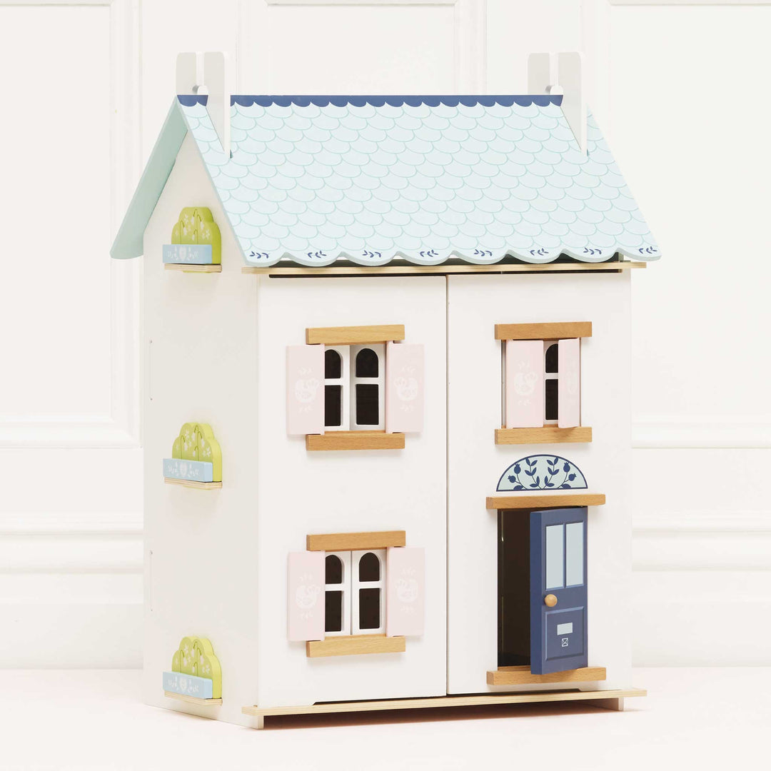 Le Toy Van Wooden Dollhouse – Bluebelle House