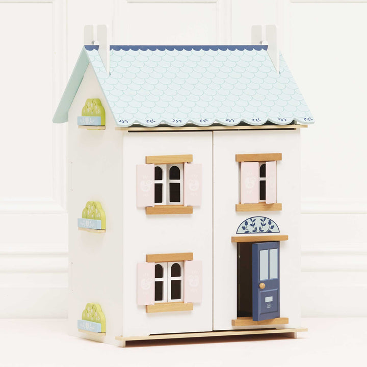 Le Toy Van Wooden Dollhouse – Bluebelle House